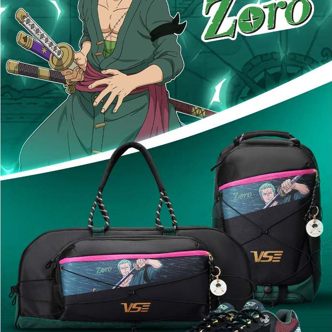 VS กระเป๋าแบดมินตัน รุ่น VB2601A Zoro One Piece Collection — صورة 8