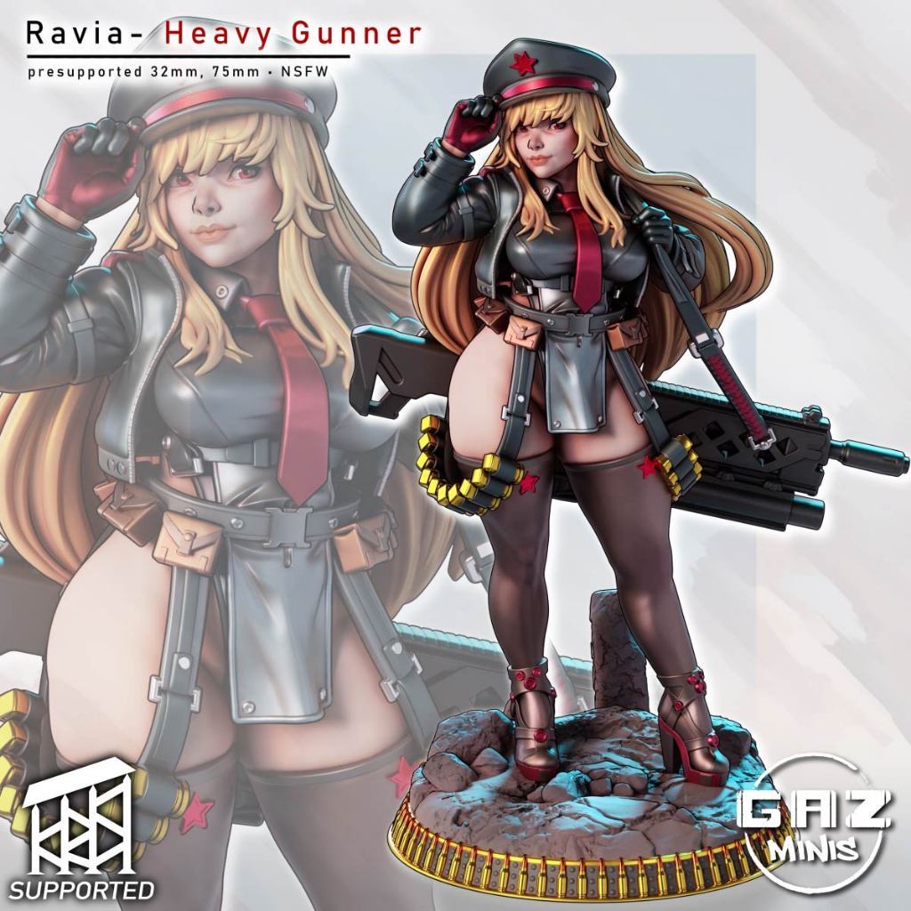 Ravia Heavy Gunner (Gaz Minis)