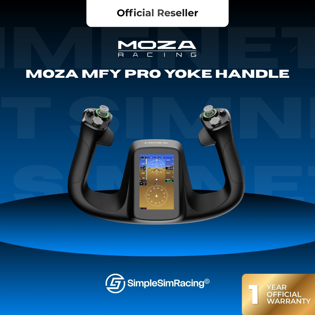 พร้อมส่ง Moza MFY Pro Yoke Handle For Flight Sim (ประกันศูนย์ไทย 1 ปี)