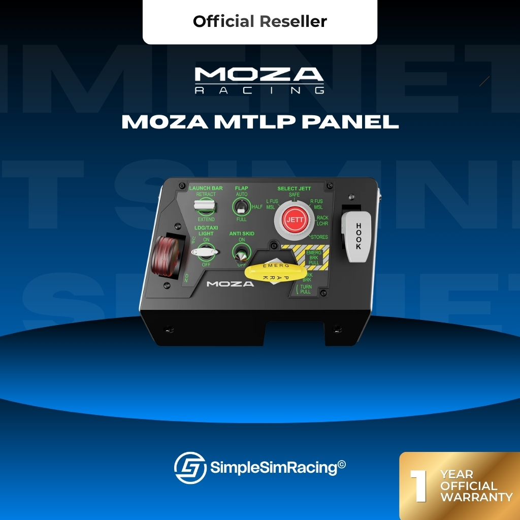 พร้อมส่ง Moza MTLP Panel For Flight Sim (ประกันศูนย์ไทย 1 ปี)