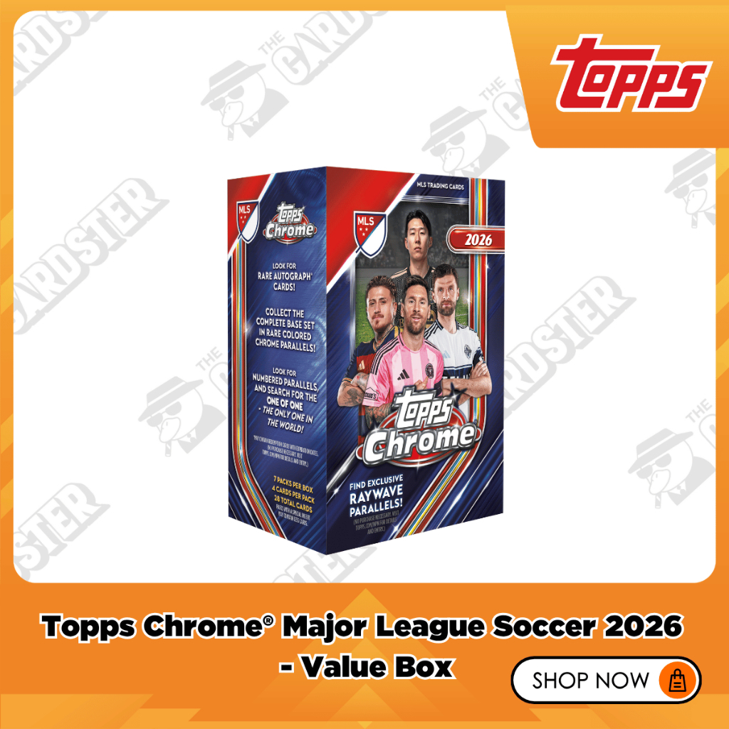 [พร้อมส่ง] Topps Chrome MLS 2026 - Value Box