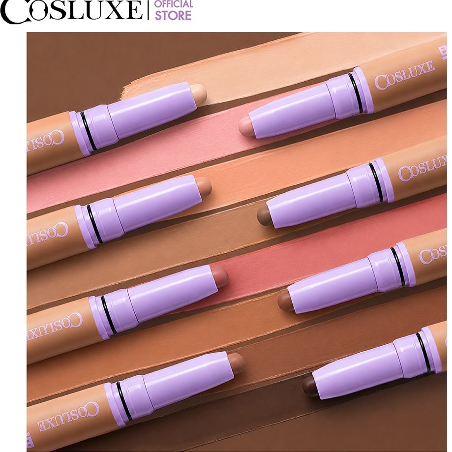 COSLUXE قلم ظلال Browntopia بفرشاة — صورة 4