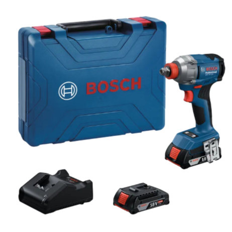 BOSCH บล็อกกระแทกไร้สาย รุ่น GDX 18V-285 (2.0Ahx2)
