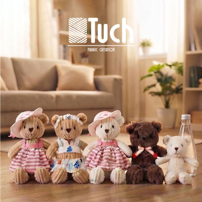 Tuch ตุ๊กตาแต่งตัว Dress-up Friends ถอดเปลี่ยนเสื้อผ้าได้ ขนาดสูงประมาณ 29cm