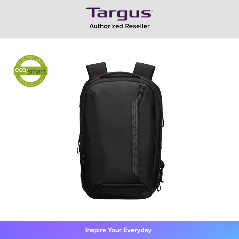 Targus EcoSmart Commuter Backpack (TBB652GL) กระเป๋าเป้ใส่โน๊ตบุ๊ค 15.6" ฟังก์ชั่นตอบโจทย์การใช้งาน