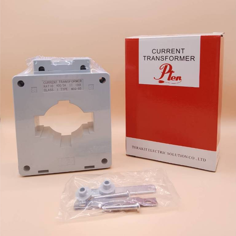 P-ten CT MSQ -60 500/5A 60*20mm. หม้อแปลงกระแสไฟฟ้า Current Transformer
