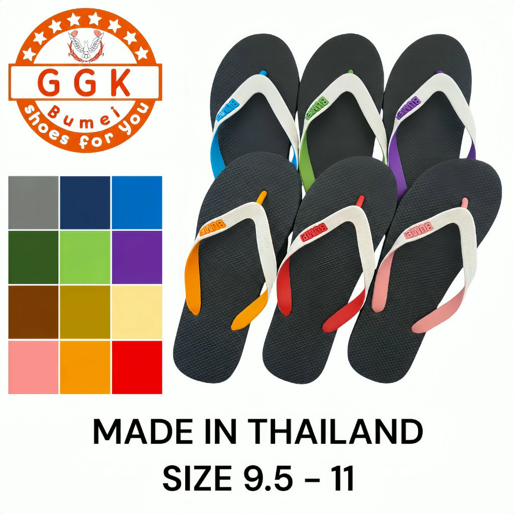 รองเท้าแตะ รองเท้าหูหนีบ รองเท้าหูสวม Size 9.5-11