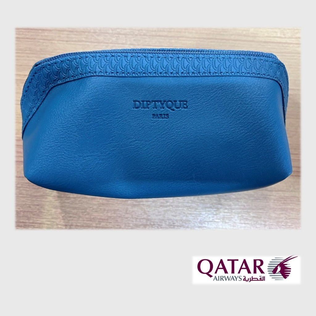 Qatar Airways B Class Amenity set, seal ยังไม่ได้แกะ