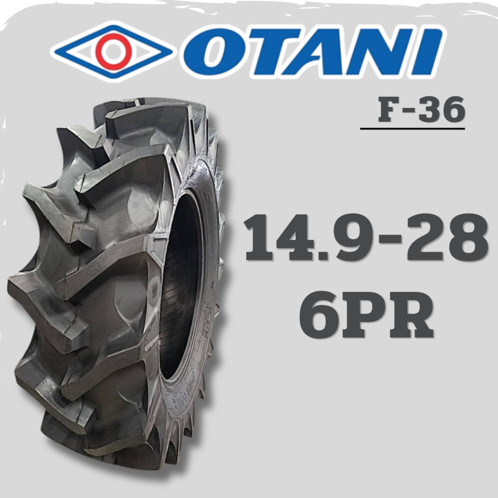 ยางรถไถ 14.9-28 6PR ยี่ห้อ OTANI รุ่น F-36