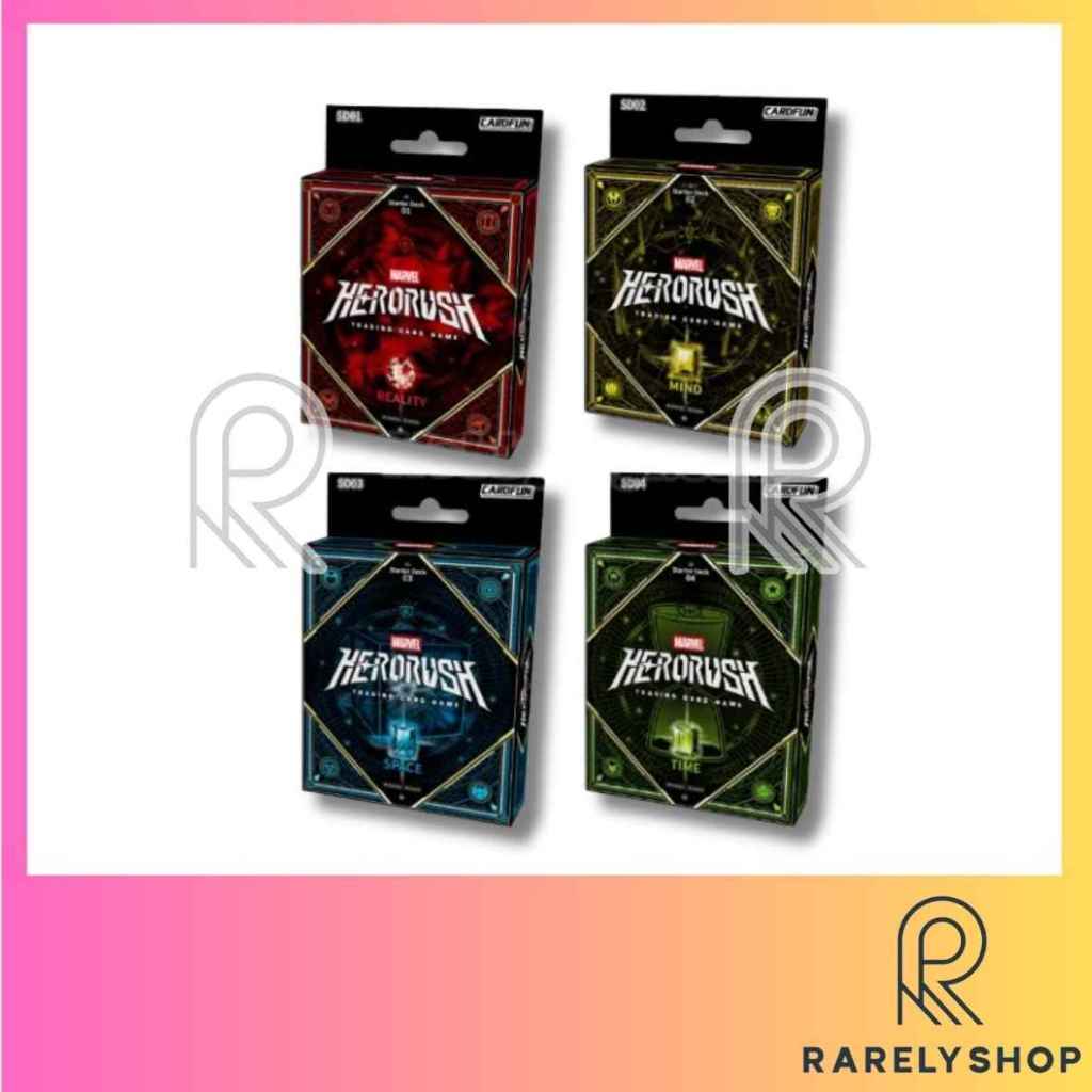 [Marvel Hero Rush TCG] - Starter Deck SD01, SD02, SD03, SD04 *English*