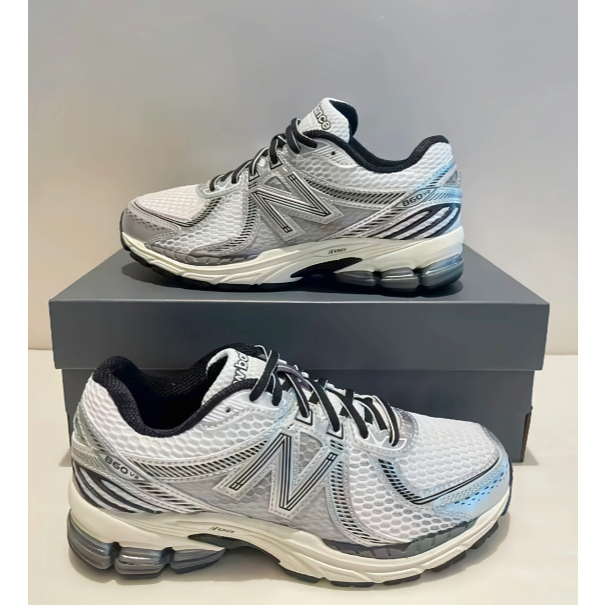 ของแท้ 100%New Balance NB 860 v2 Silver Grey