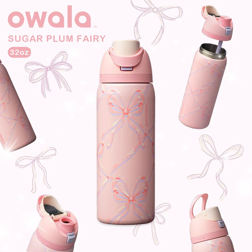 [พร้อมส่ง] OWALA FreeSip 24/32oz - Sugar Plum Fairy