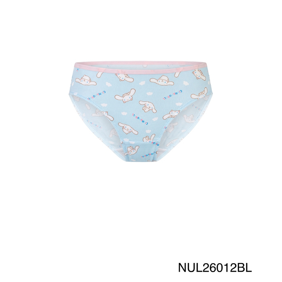 Sabina เซตชุดชั้นใน เกาะอกไร้โครง Cinnamoroll รหัส NBL26012BL+NUL26012BL สีฟ้า — صورة 5