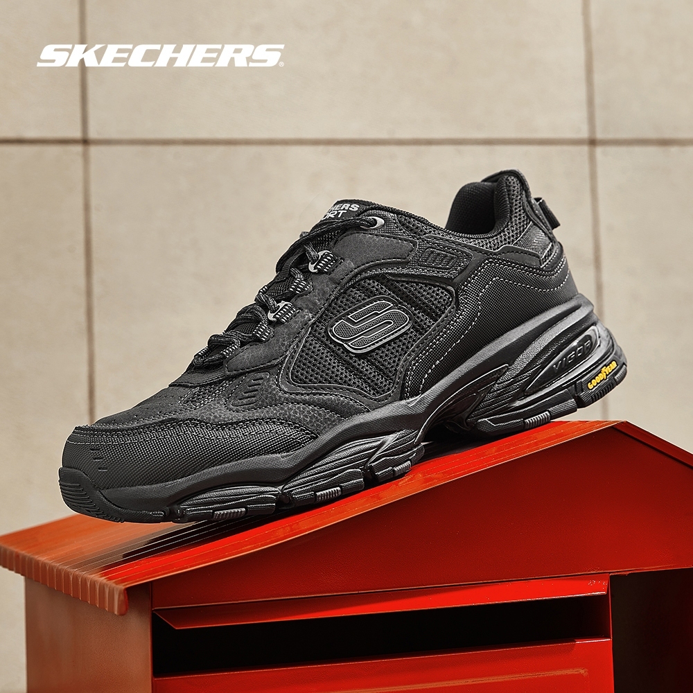 Skechers สเก็ตเชอร์ส รองเท้าเทรลผู้ชาย Men Outdoor Vigor 3.0 Trail Shoes - 237145-BBK Air-Cooled Memory Foam (latest)