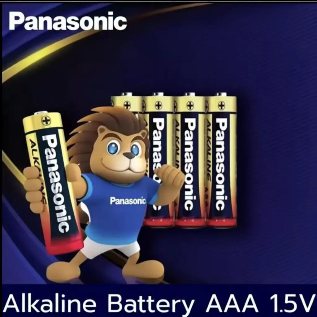 ของแท้ 50 ก้อน Panasonic ถ่านอัลคาไลน์ 1.5V ขนาด AA / AAA แบตเตอรี่ไมโคร กล้องดิจิทัล ถ่านไฟฉาย รีโมท Alkaline Battery