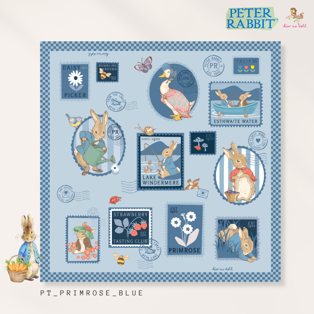 Kiss Me Doll وشاح Peter Rabbit ‏Primrose — صورة 2