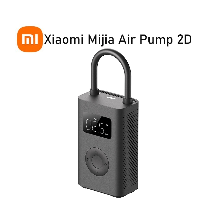 Xiaomi Mijia Electric Air Pump 2D เครื่องสูบลม มีไฟ LED เครื่อสูบลมพกพา เครื่องสูบลมรถ ปั๊มลมไฟฟ้า