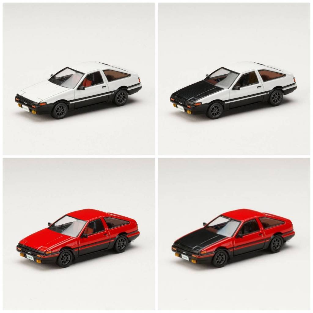 Toyota SPRINTER TRUNEO (AE86) GT-APEX JDM CUSTOMIZED VERSION 1:64 (Hobby Japan)