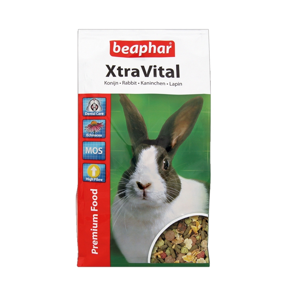 Beaphar Xtravital Rabbit อาหารกระต่ายโต เกรดพรีเมี่ยม จากประเทศเนเธอร์แลนด์ 1 กก.