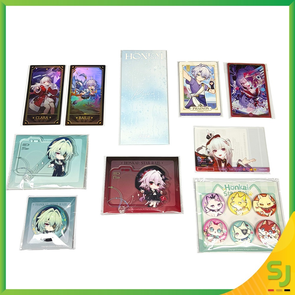 (พร้อมส่ง) การ์ด honkai star rail