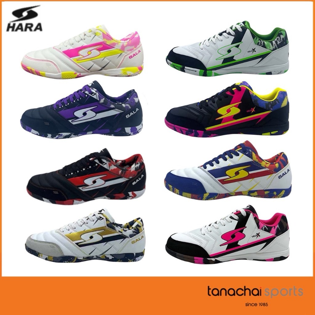 HARA Futsal SALA รองเท้าฟุตซอล น้ำหนักเบา รหัสรุ่น FS002 FS003 มีไซส์ (เด็ก-ผู้ใหญ่)