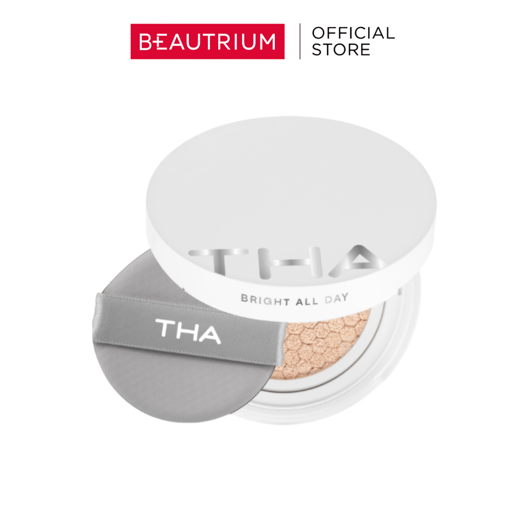 THA By Nongchat Bright All Day Cushion SPF15 PA+++ คุชชั่น 10g