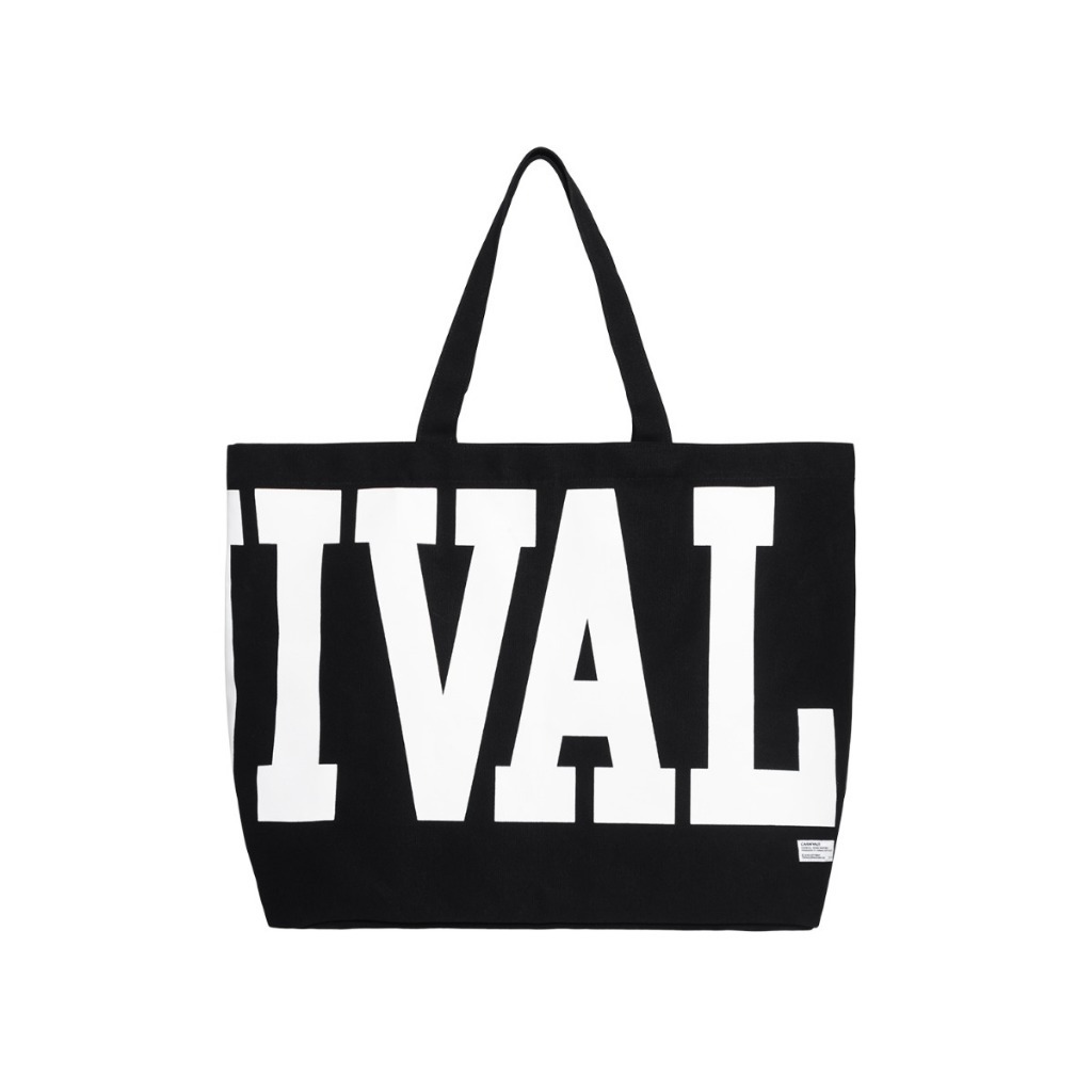 CARNIVAL حقيبة توت Half Logo — أسود — صورة 3