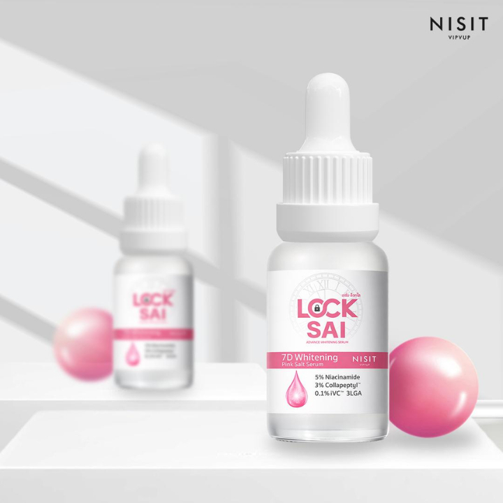 NISIT طقم سيروم Locksai + كريم — صورة 7