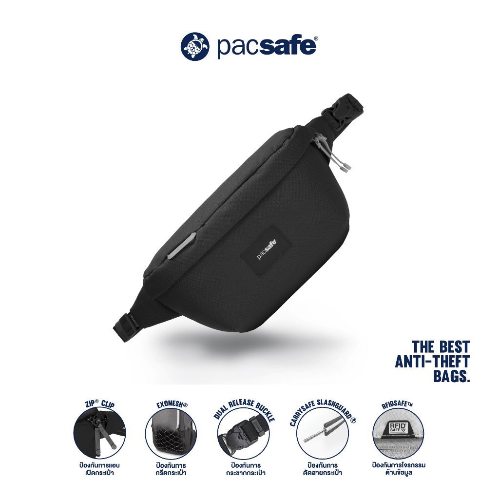 Pacsafe حقيبة سلينغ GO مضادة للسرقة — صورة 3