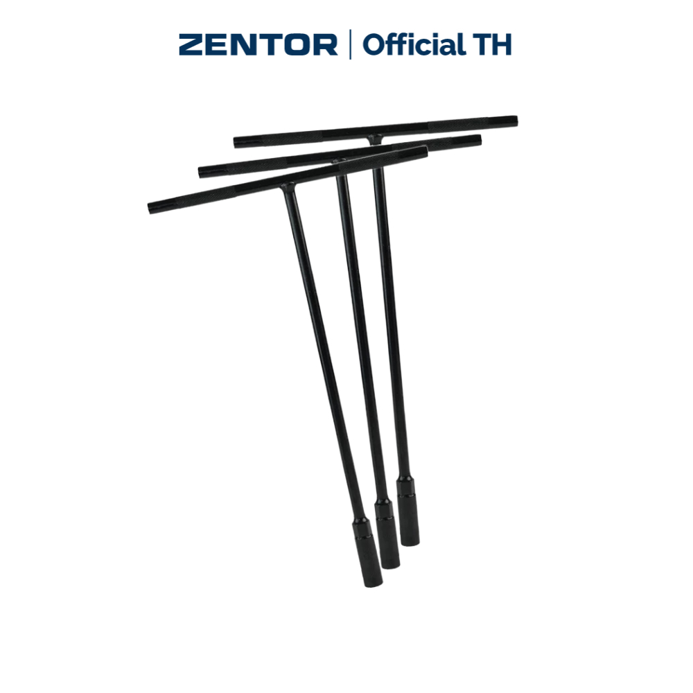 Zentor ประแจบล็อก ประแจบล็อกตัว T อเนกประสงค์ วัสดุเหล็ก Cr-V ทนทาน มีหลายขนาดให้เลือก T Wrench
