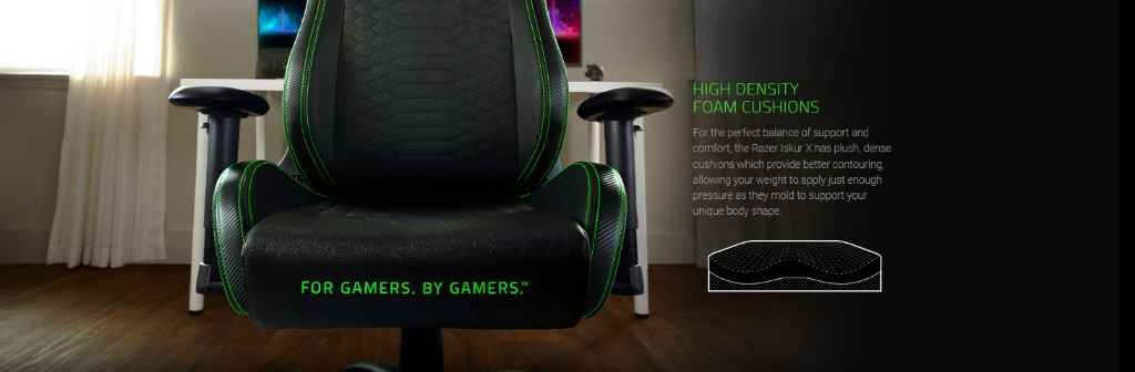Razer Iskur X Ergonomic Gaming (เก้าอี้เกมมิ่ง) Chair