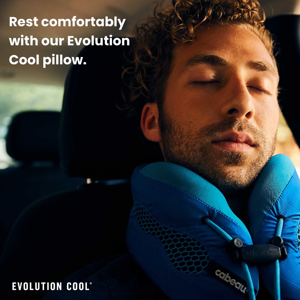 CABEAU Evolution Cool Neck Pillow Cooling System Technology