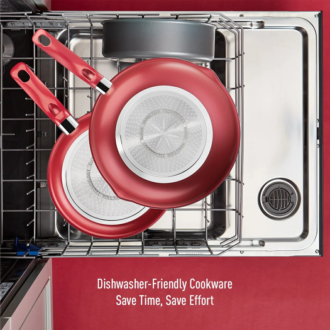 Tefal CW ชุดกระทะ So Chef รุ่น G135S295 2 ชิ้น กระทะก้นแบน 24 ซม. และก้นลึก 28 ซม. - รายละเอียดสินค้า 4