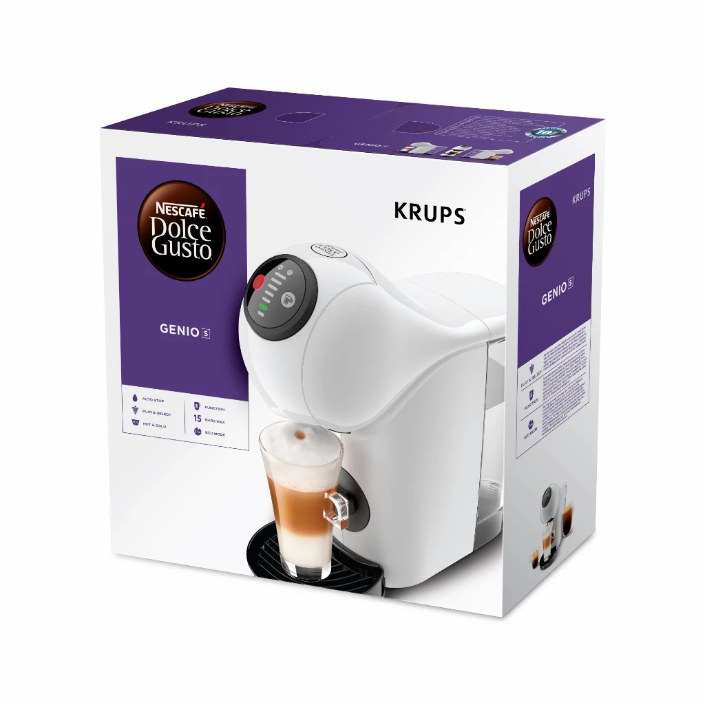 Tefal เครื่องชงกาแฟแบบแคปซูล จีนีโอ้ เอส เบสิค สีขาว รุ่น KP240166 GENIO S BASIC WHITE - รายละเอียดสินค้า 7