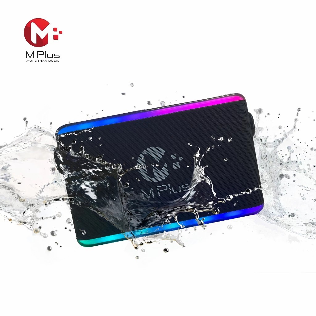 M9 PRO MPLUS ลำโพงบลูทูธ ไฟ RGB 60W พร้อมไมค์ลอยชาร์จได้ 2ตัว กันน้ำ IPX5 ประกันศูนย์ไทย 1ปี - รายละเอียดสินค้า 1