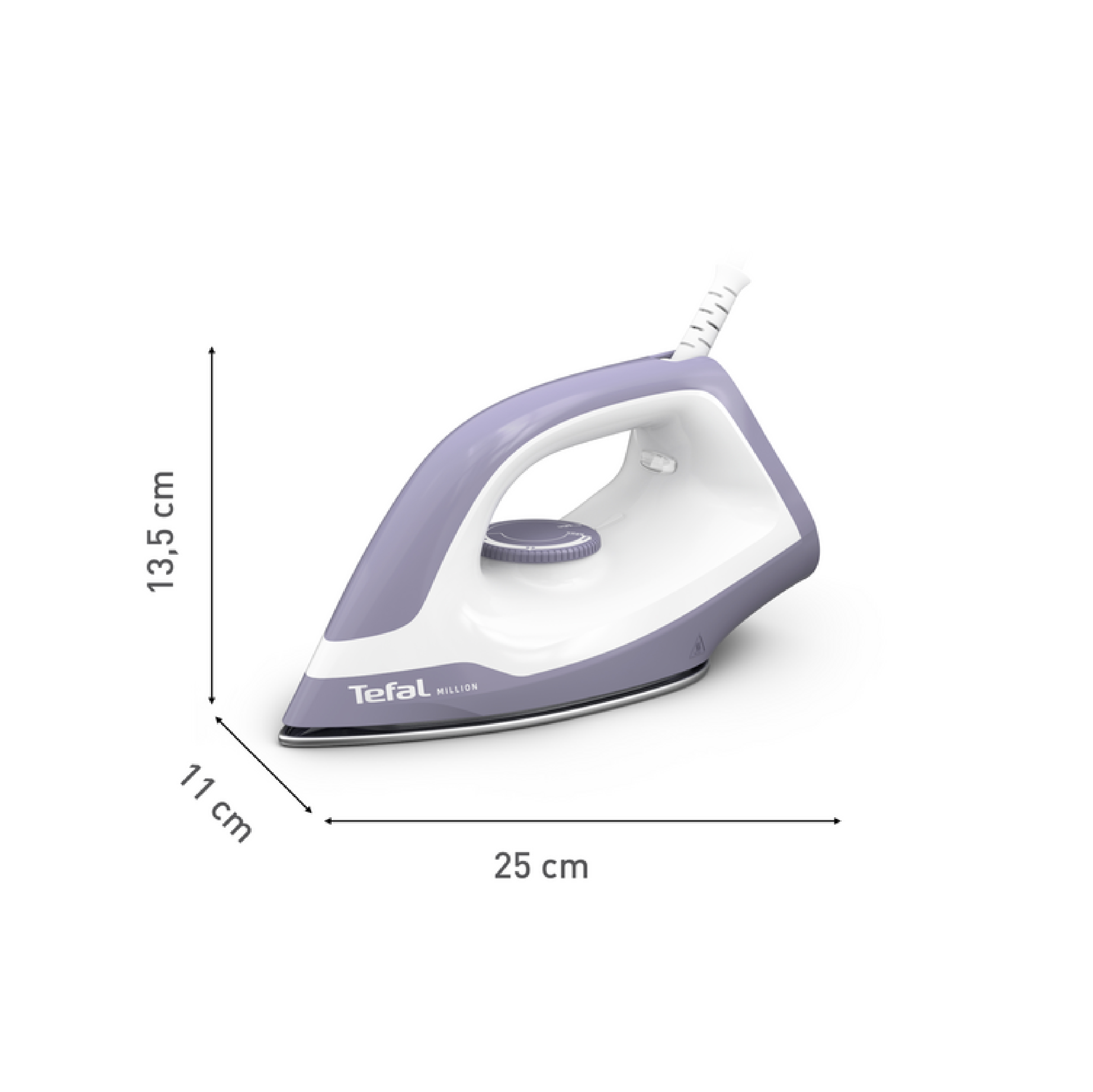 Tefal เตารีดแห้ง FS2623T0 1200 วัตต์ รีดลื่น หน้า Non-Stick IRON Million - รายละเอียดสินค้า 1