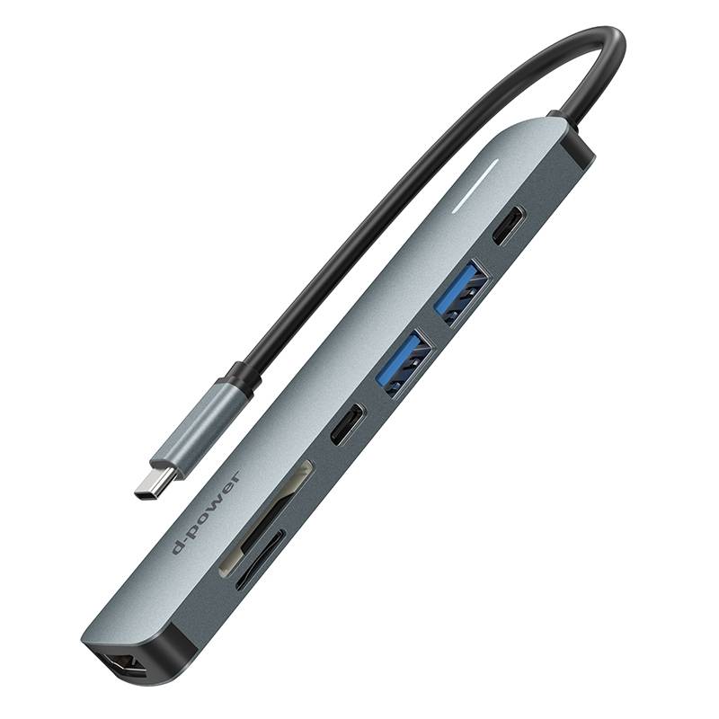 d-power ตัวแปลงสัญญาณ USB TYPE-C มัติพอร์ท 7 in 1 รุ่น AD-X10 (USB-C to HDMI+USB*2+PD+USB-C+SD+TF) - รายละเอียดสินค้า 15