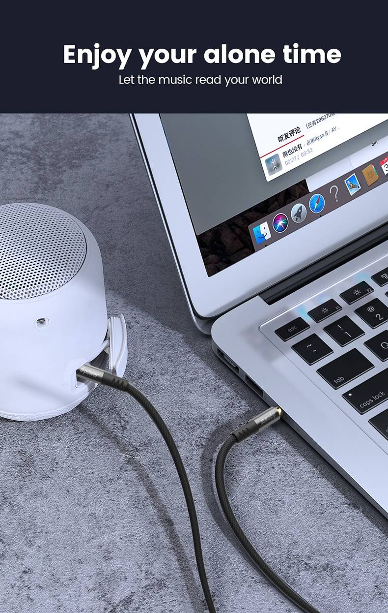 d-power HiFi AUX สายเคเบิ้ลแจ็ค 3.5 มม. 3.5 มม. ชุบเงิน สําหรับกีตาร์ หูฟังรถยนต์ รุ่น D2 ยาว 1.5 M - รายละเอียดสินค้า 18