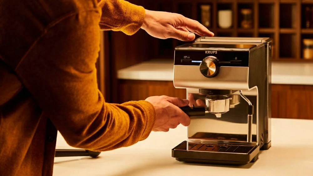Tefal KRUPS เครื่องชงกาแฟเอสเปรสโซ Authentic+ รุ่น XP384E10 แรงดัน 15 บาร์ ความจุแท็งก์น้ำ 2ลิตร - รายละเอียดสินค้า 2