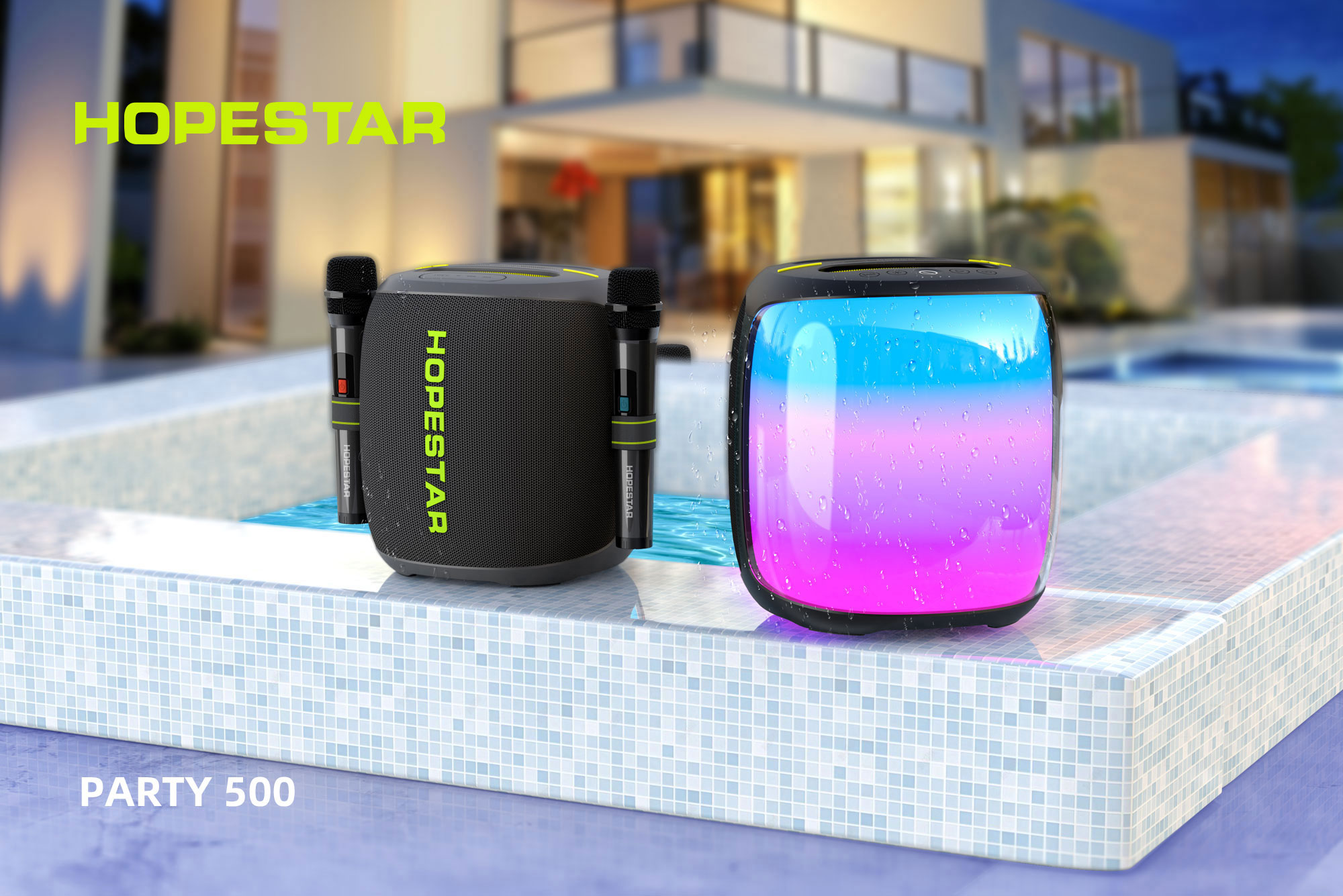 Hopestar PARTY 500 – ลำโพงบลูทูธปาร์ตี้ 100W พร้อมไมค์คู่ไร้สาย ของแท้ประกันศูนย์ไทย 1ปี - รายละเอียดสินค้า 4