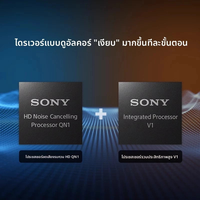 SONY WH-1000XM5 หูฟังไร้สายครอบหู Noise Cancelling ไมค์ 8 ตัว LDAC แบต 30 ชม. - รายละเอียดสินค้า 2