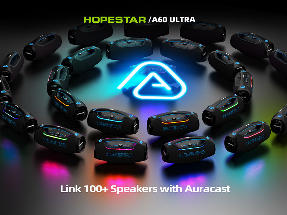Hopestar A60 Ultra ลำโพงบลูทูธพลังเสียง 450W + ไมค์ UHF ไร้สาย ของแท้รับประกันศูนย์ไทย 1ปี - รายละเอียดสินค้า 5