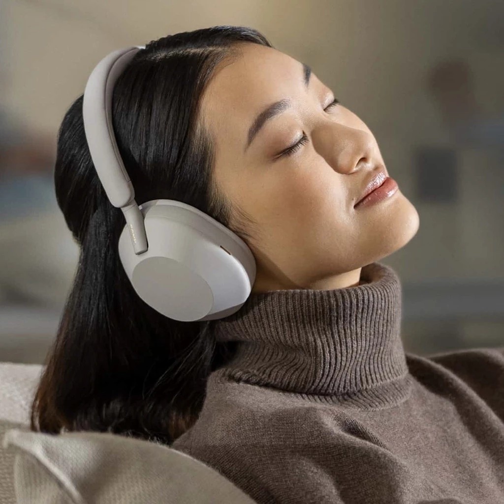 SONY WH-1000XM5 หูฟังไร้สายครอบหู Noise Cancelling ไมค์ 8 ตัว LDAC แบต 30 ชม. - รายละเอียดสินค้า 4