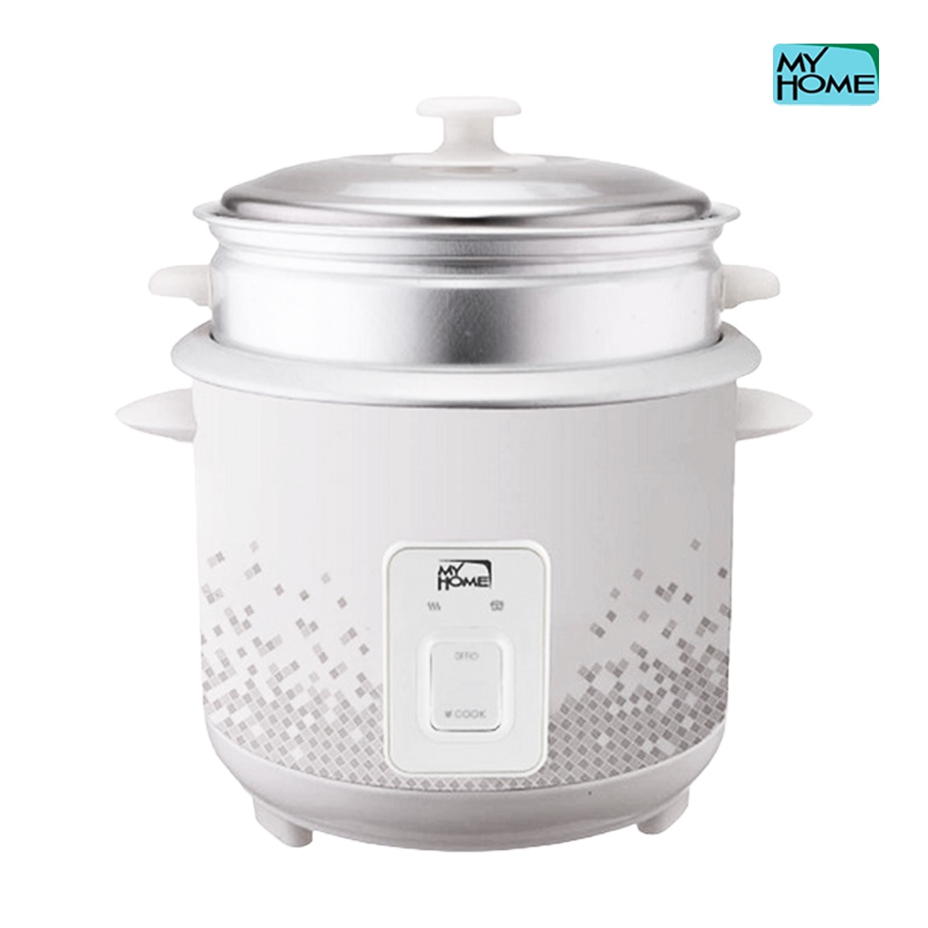 My Home หม้อหุงข้าวมีซึ้ง 1.8 ลิตร รุ่น A706T กำลังไฟ 600W หม้อหุงข้าวไฟฟ้า พร้อมซึ้งนึ่งอาหาร รับประกัน 2 ปี - รายละเอียดสินค้า 59