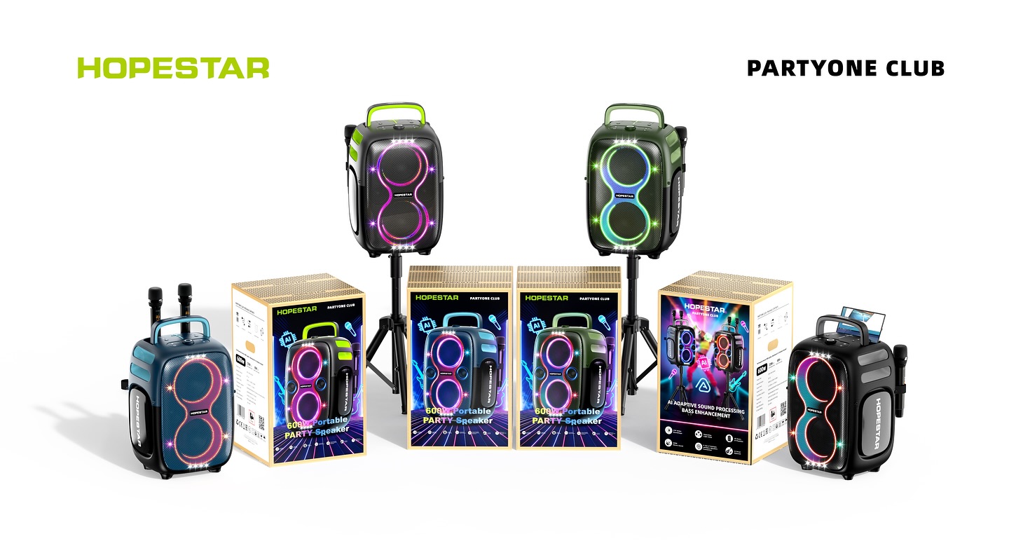 [ผ่อน0%]HOPESTAR PARTYONE CLUB ลำโพงบลูทูธ 650W ไมค์คู่ไร้สาย เบสหนัก AI SoundBoost ประกันศูนย์ 1ปี - รายละเอียดสินค้า 1