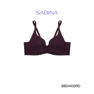 Sabina ซาบีน่า เสื้อชั้นใน Seamless Fit (มีโครง) รุ่น Perfect Bra รหัส SBD4400RD สีแดงเข้ม