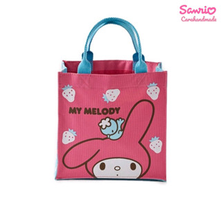 Sanrio ลิขสิทธิ์แท้ 100% กระเป๋าถือลายมายเมโลดี้ My Melody ♥️ กระเป๋าโท้ท Tote กระเป๋าน่ารัก 💓กระเป๋าผ้าแคนวาส 💓