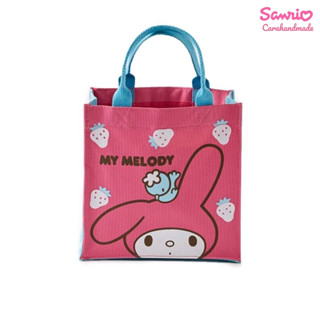 Sanrio ลิขสิทธิ์แท้ 100% กระเป๋าถือลายมายเมโลดี้ My Melody ♥️ กระเป๋าโท้ท Tote กระเป๋าน่ารัก 💓กระเป๋าผ้าแคนวาส 💓