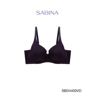 Sabina ซาบีน่า เสื้อชั้นใน Seamless Fit (มีโครง) รุ่น Perfect Bra รหัส SBD4400VD สีม่วงเข้ม