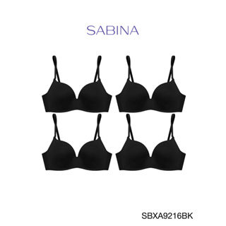 Sabina ซาบีน่า ฟองดี รุ่น DOOMM DOOMM (ไร้โครง) (Set 4 ชิ้น) รหัส SBXA9216BK สีดำ